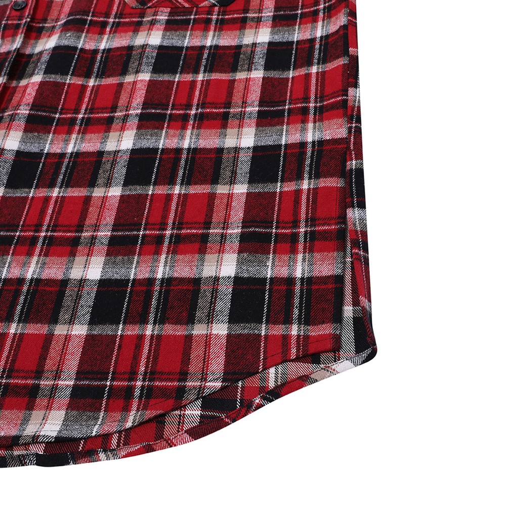Áo sơ mi Fear Of God oversize check denim collar shirt