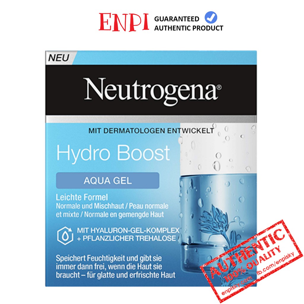 [BẢN PHÁP] Kem dưỡng ẩm Neutrogena Hydro Boost Aqua Gel