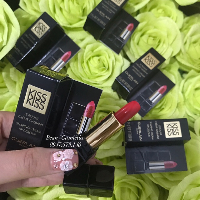 💄💄Son Mini Guerlain Kiss Kiss màu 344💄💄