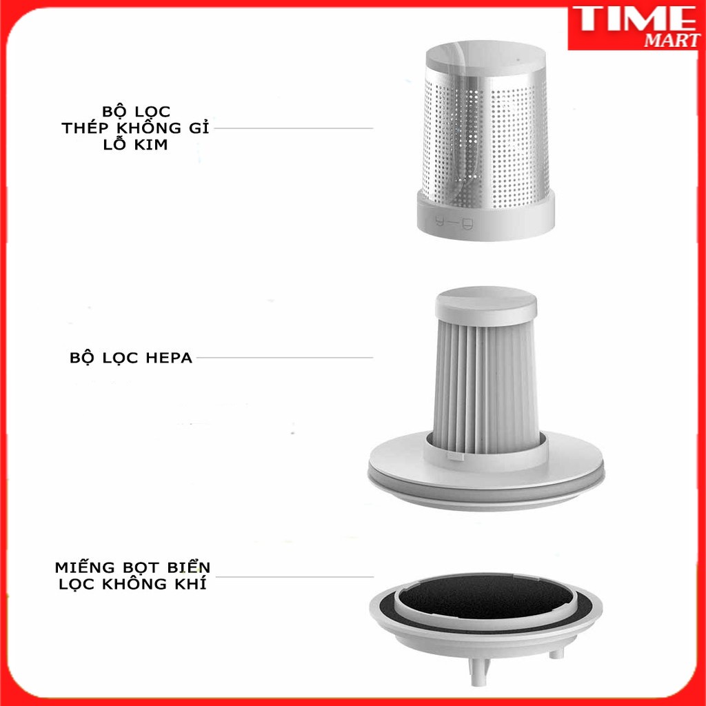 Máy Hút Bụi Diệt Khuẩn UV Xiaomi Mijia Mite Removal MJCMY01DY 12000Pa Chính hãng  [TIME_MART siêu thị tiện ích gia đình]