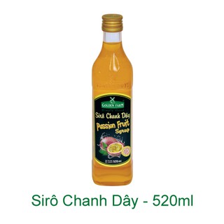 Siro Chanh leo Golden Farm 520ml