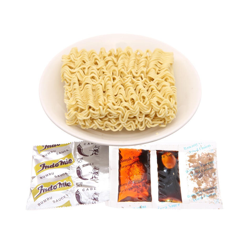 Giá Sỉ 1 Thùng Mì Xào Khô Indomie Vị Cay Nồng