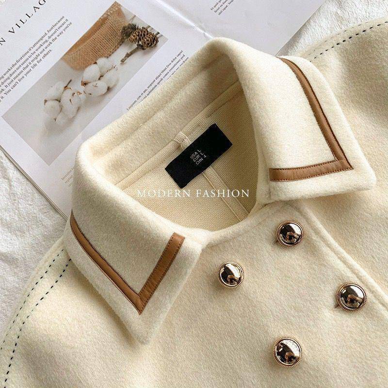 Plus Áo Khoác Polo Phong Cách Phương Tây Thời Trang Mùa Thu Cho Nữ