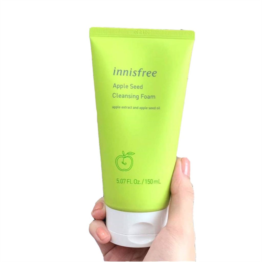 Sữa rửa mặt làm sạch sâu innisfree Apple Seed Soft Cleansing Foam 150g