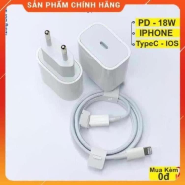 [Freeship - Hàng Chính Hãng] Bộ cốc cáp sạc NHANH type C Iphone PD cho IP 8/8Plus/X/XS max/11 pro/12 promax/ipad