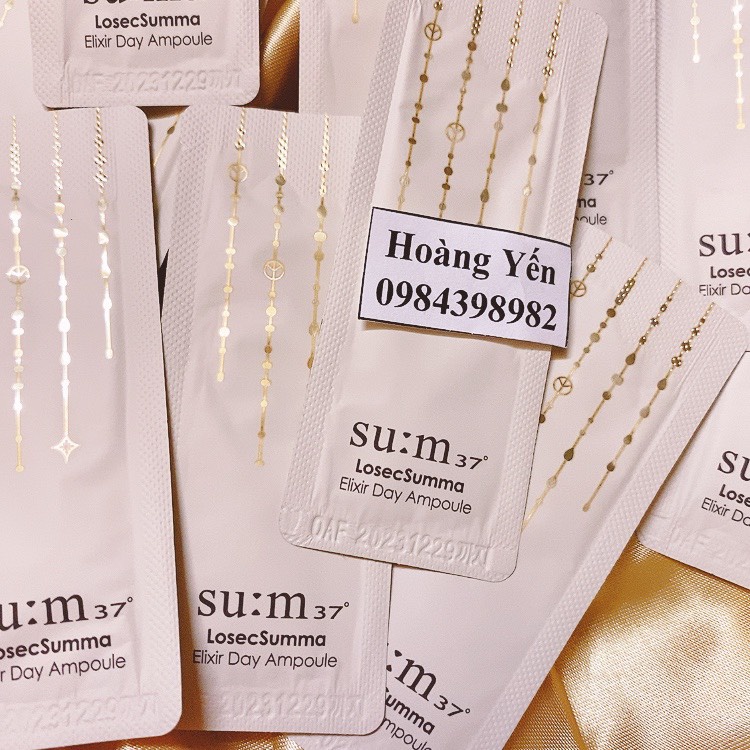 Tinh chất vàng Su:m 37 Losec Summa Elixir Day Ampoule - Tinh chất vàng ban ngày S:um37