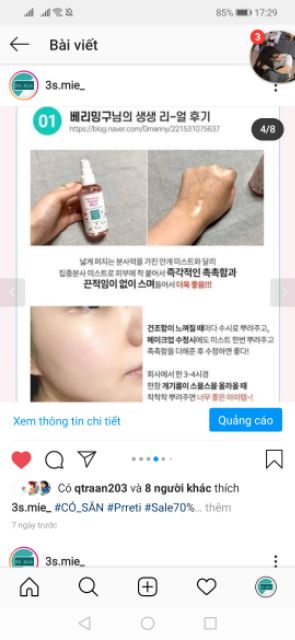 [CÓ SẴN - SĂN SALE 70%] Xịt Khoáng 𝗣𝗥𝗥𝗘𝗧𝗜 WATER BERRY FACIAL MIST | BigBuy360 - bigbuy360.vn