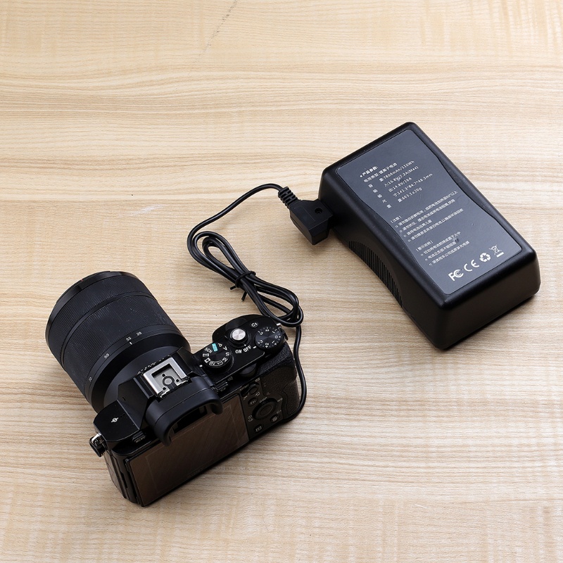 Dây Cáp Nguồn Pin D-Tap Sang NP-FW50 Cho a7 a7R NEX5 NEX6 NEX7 A5000 A6000 A6300 A6500 A7000 Came