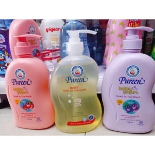 Sữa tắm hương trái cây pureen 750ml