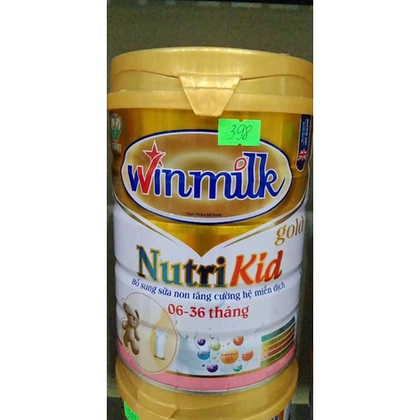 Sữa Winmilk Nutrikid Gold dành cho trẻ 6-36 tháng tuổi (900g) - tăng cân nhanh, ngừa táo bón