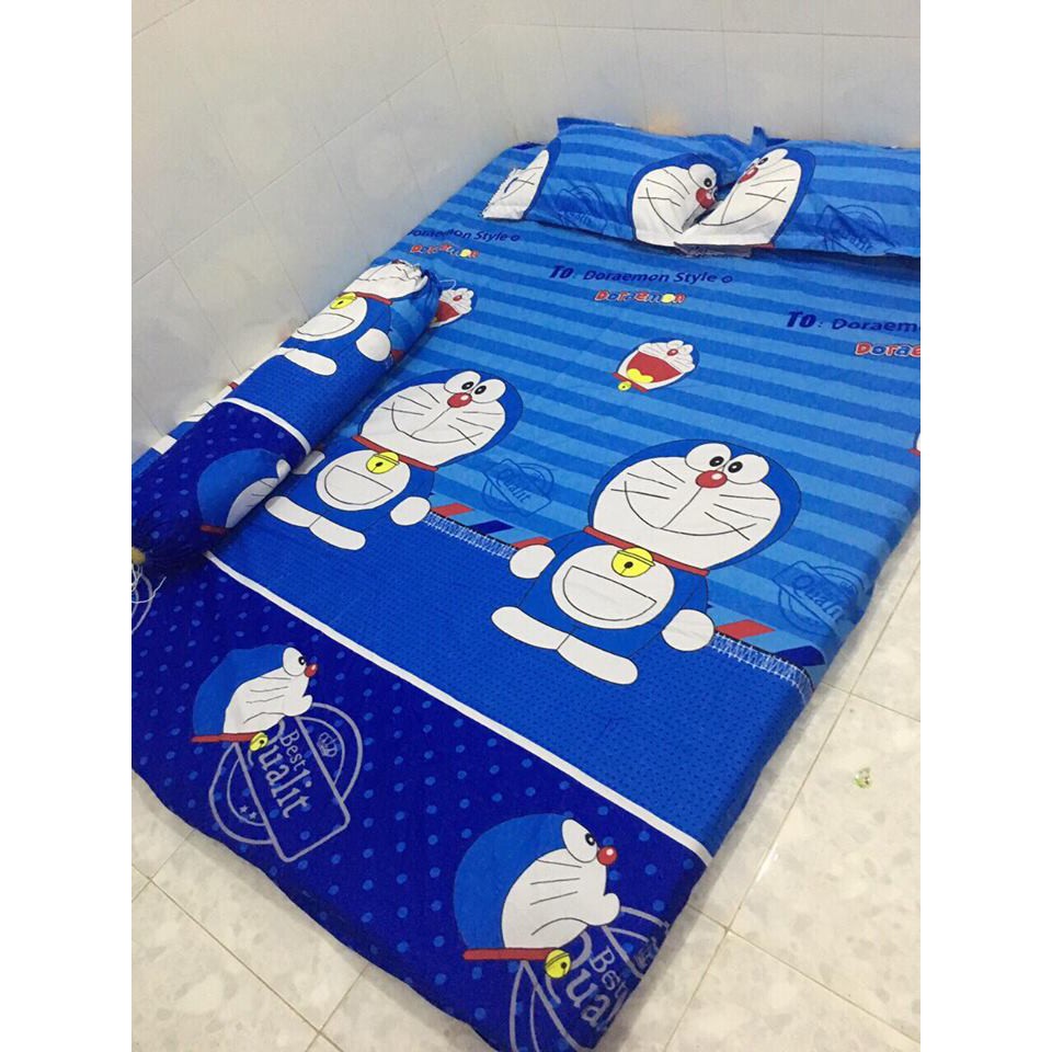 bộ ga và vỏ gối doremon