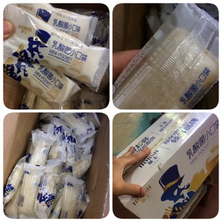 4 Bánh Sữa Chua SandWich Mini Pocket Lactic Acid Bacteria Bread 21g