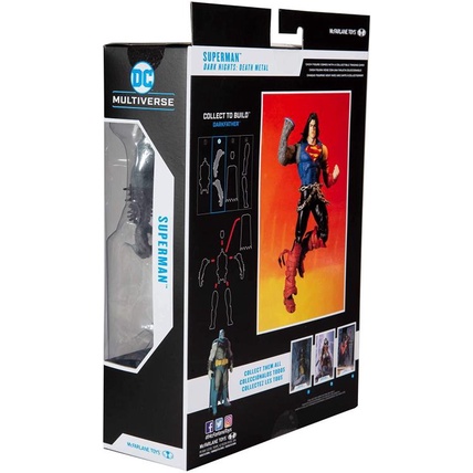 Mô hình McFarlane🦇DC Multiverse 7-inch🦇Dark Nights: Death Metal - Superman