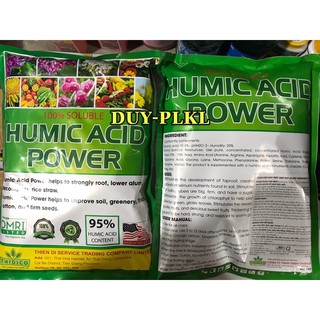 PHÂN BÓN HUMIC ACID POWER Công Ty Thiên Di - Túi 1kg. Phân bón kích rễ humic acid, cải tạo đất dạng bột.