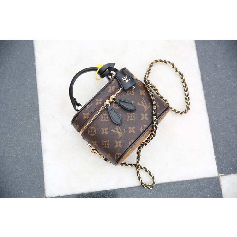 TÚI L—V VANITY SPSL FULLBOX NAM CHÂM 2 LỚP