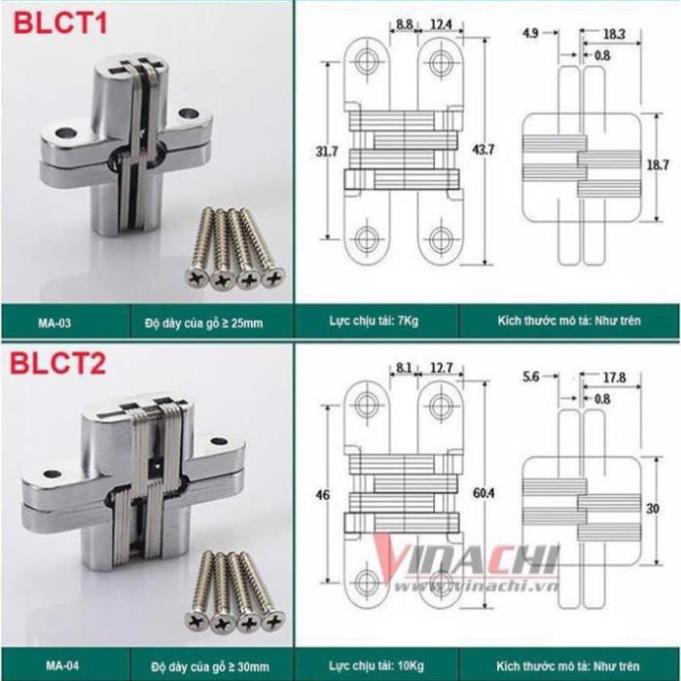 Bản Lề Chữ Thập Chịu Tải Nhiệt Tốt