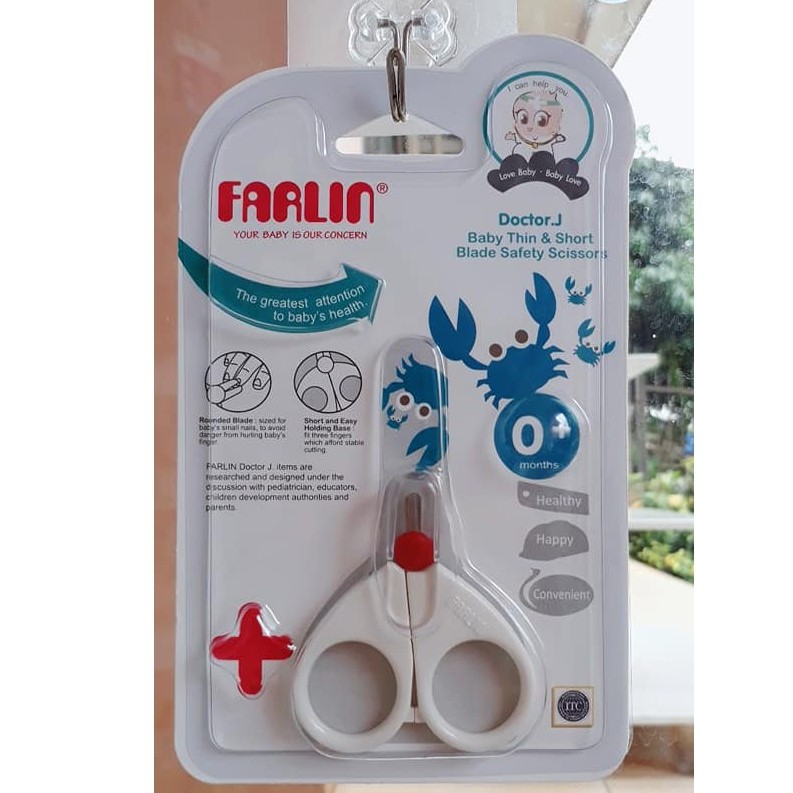 Kéo cắt móng tay an toàn Farlin BF-160B / 160A-1(lưỡi ngắn, lưỡi dài)