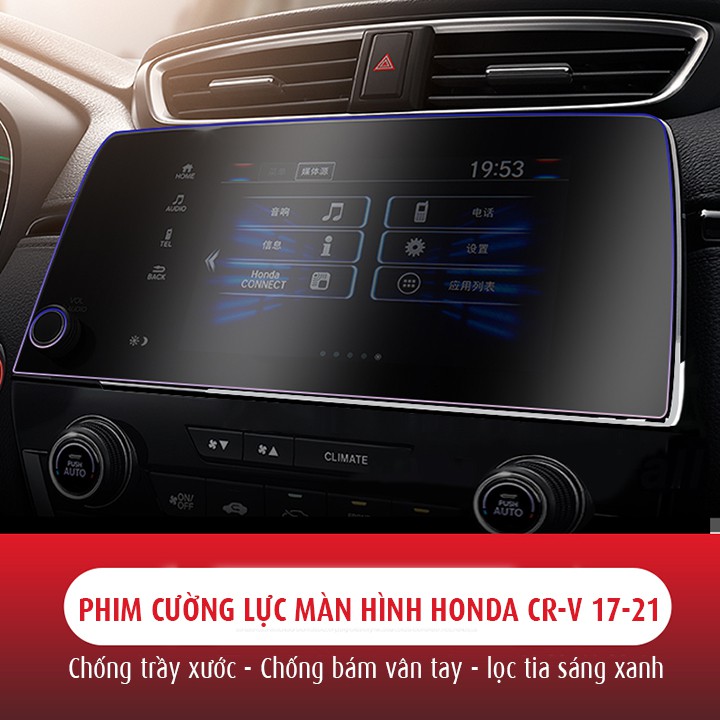 Phim cường lực dán màn hình xe ô tô Honda CRV 2017-2022