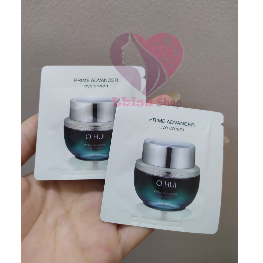 combo 10 Gói Kem Dưỡng Chống Nhăn Căng Bóng Vùng Mắt Ohui Prime