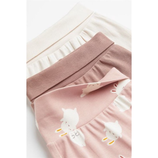 HM chính hãng set 3 quần cạp cao cho bé hàng vợt sale