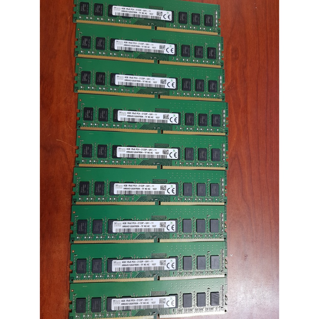 Ram pc ram máy bàn DDR4 4GB 8GB Samsung hynik Bus 2133 bus 2400 tháo máy bộ dùng cho PC bảo hành 03 tháng