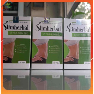 Viên uống giảm cân slim herbal - giảm cân hiệu quả không gây mất nước mệt mỏi - chính hãng hộp 30 viên