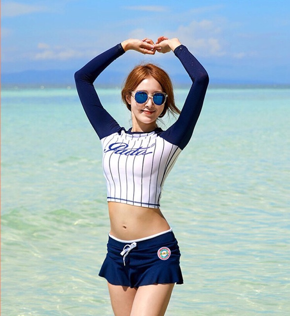 Bikini tay dài thủy thủ siêu hot( kèm hình thật) | BigBuy360 - bigbuy360.vn