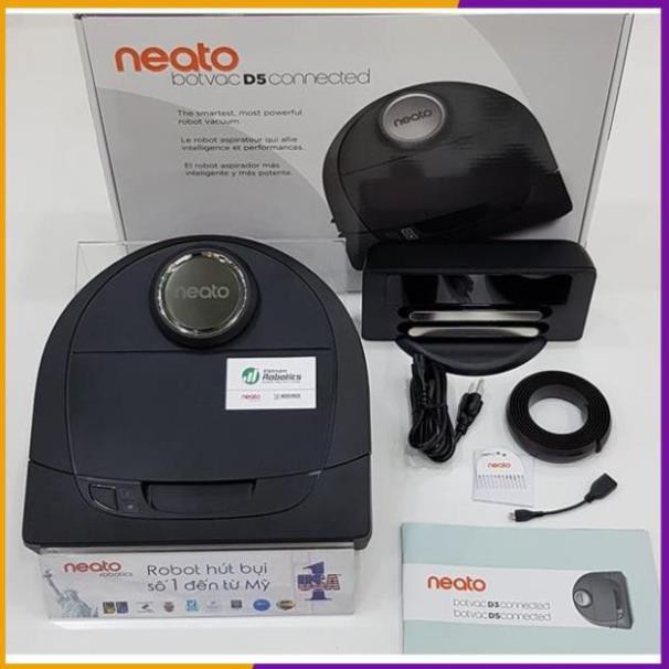 Robot hút bụi thông minh Neato Botvac D5 Connected ( MỸ - BẢO HÀNH 24 THÁNG )