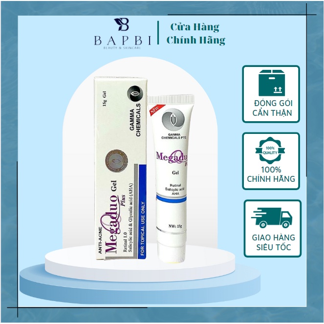 Kem Giảm M ụ n Và V ết Th â m Megaduo Gel 15G