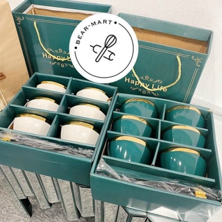 Set bát ăn cơm gồm 6 chén và 6 đôi đũa