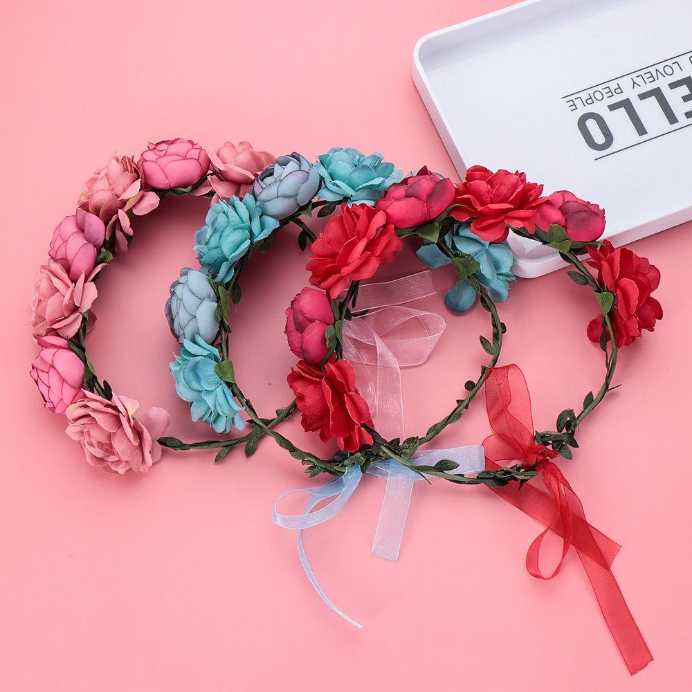 Vòng Hoa Đội Đầu 1 Cái Cho Cô Dâu Chụp Ảnh