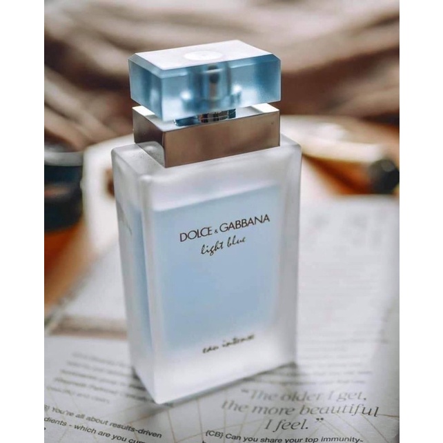 [ẢNH THẬT] NƯỚC HOA D&G LIGHT BLUE CHAI CHIẾT 10ml. | Thế Giới Skin Care