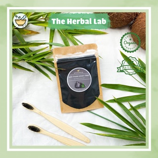 THE HERBAL LAB BỘT THAN TRE làm sáng răng tự nhiên + TẶNG BÀN CHẢI ĐÁNH