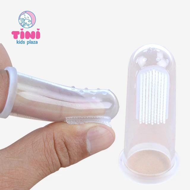 Rơ lưỡi xỏ ngón silicone cao cấp cho bé