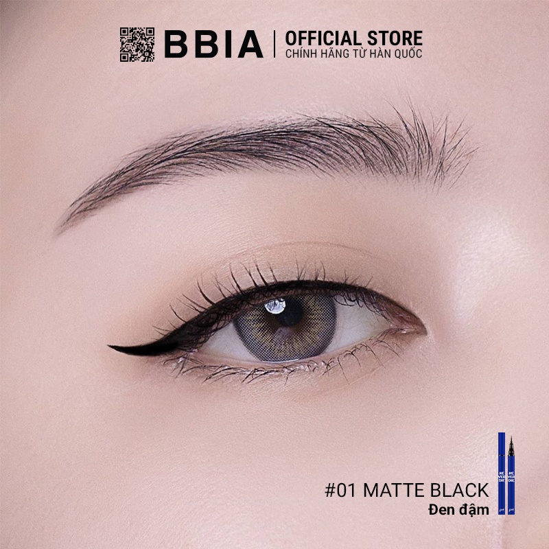 Kẻ Mắt Bbia Never Die Brush Eyeliner (2 màu) 0.4g Bbia Official Store