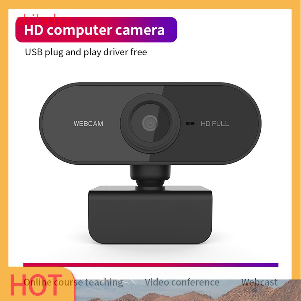 Webcam HD 1080P kết nối USB gắn màn hình dành cho máy tính dùng họp hội nghị trực tuyến | BigBuy360 - bigbuy360.vn