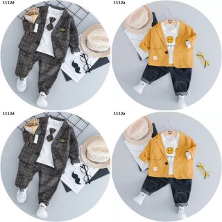 Set công tử diện têt 3 chi tiết