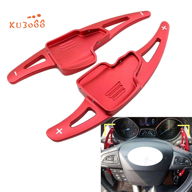 Set 2 Phụ Kiện Gắn Vô Lăng Xe Ô Tô Ford Ecosport Focus Kuga 2015-2019