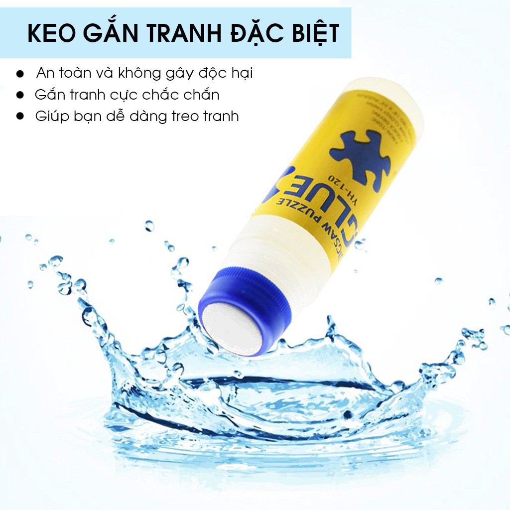 Keo Dán Tranh Ghép Hình 120ml/Jigsaw Puzzle Glue/Keo Dán Puzzle Bền Chắc Chắn