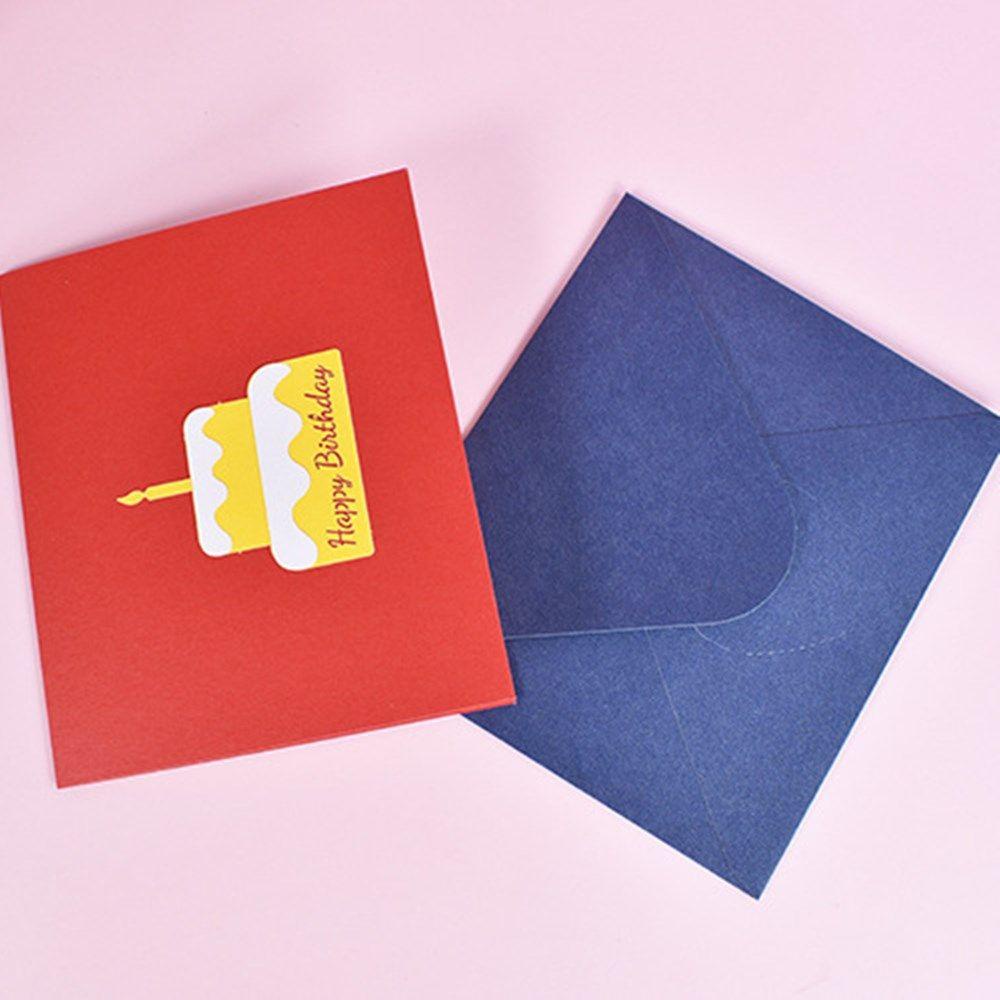 Thiệp Mời Sinh Nhật 3D Kèm Phong Bì