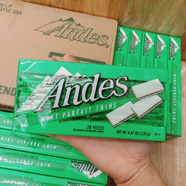 Socola bạc hà Andes Mint Parfait Thins 28 viên