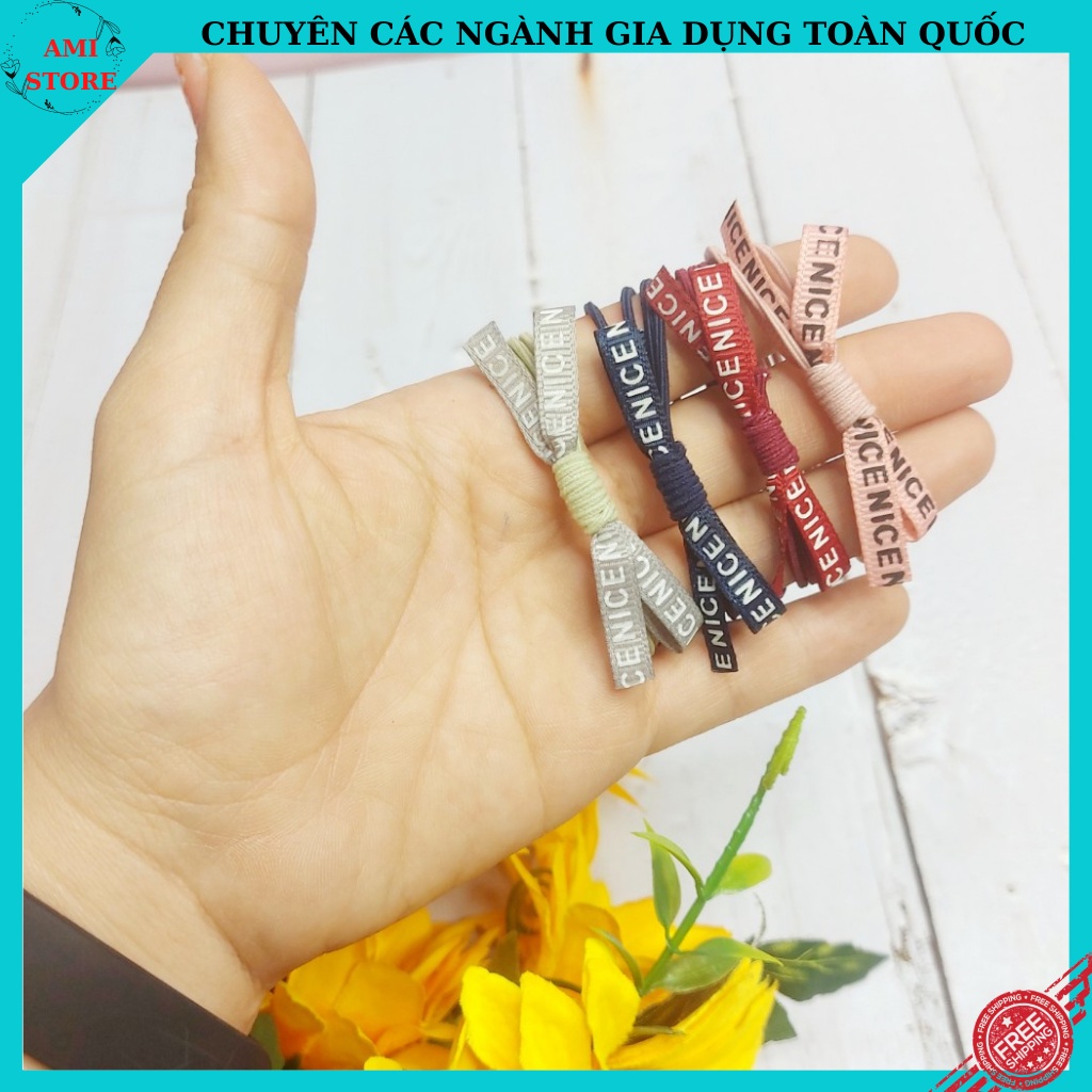 Dây chun buộc tóc phong cách Hàn quốc siêu dễ thương cho phái đẹp