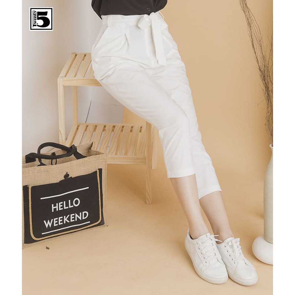 Quần baggy nữ thắt nơ Twentyfive M615