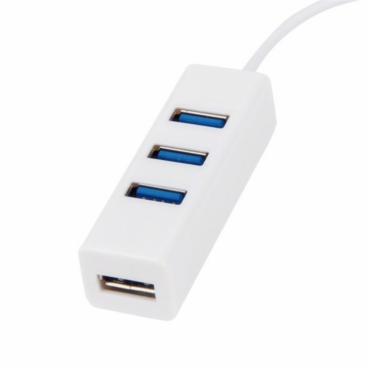 Cổng chuyển đổi USB 3.1 loại C qua 3 cổng USB màu trắng | BigBuy360 - bigbuy360.vn