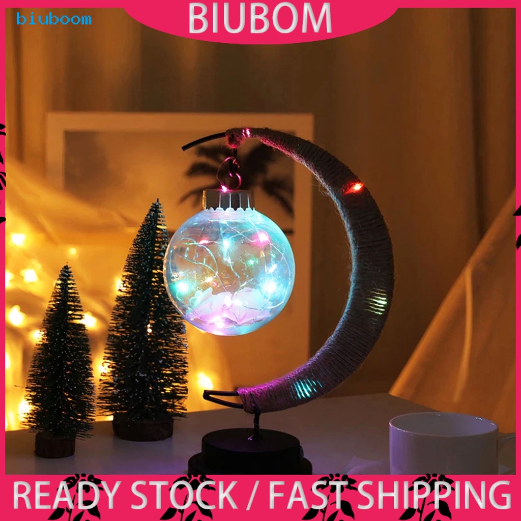 biuboom Widely Applied LED Lights Moon-Star Sign LED Night Lamp Well Designed for Home