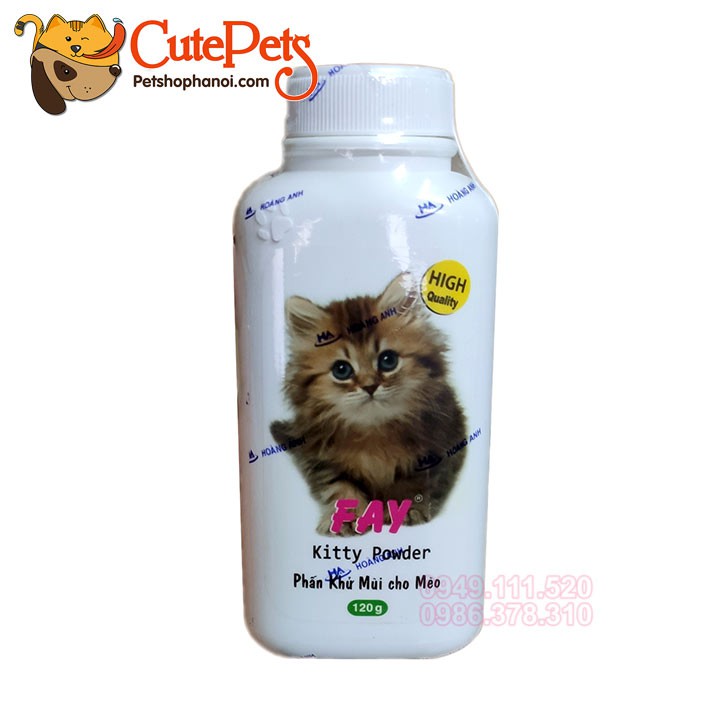 Phân tắm khô dành cho chó mèo Fay Puppy 120g - Phụ kiện thú cưng Hà Nội