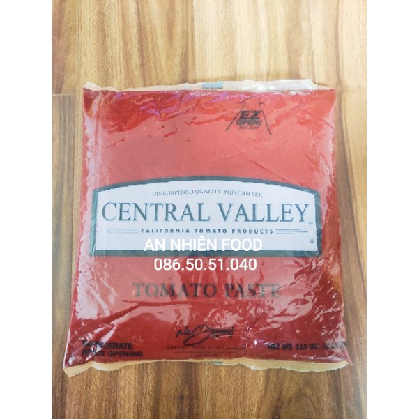Sốt Cà Chua Central Valley Cà Chua Xay Dạng Túi 3KG Tomato Paste