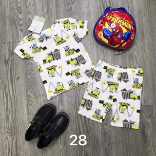 Combo 5 bộ carter cộc tay cho bé trai bé gái