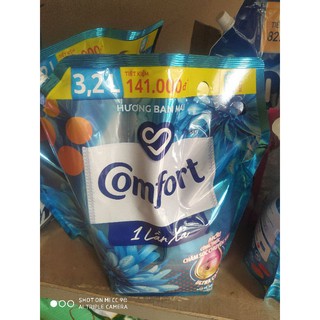 Nước xả vải Comfort 1 lần xả(dung tích3,2L)