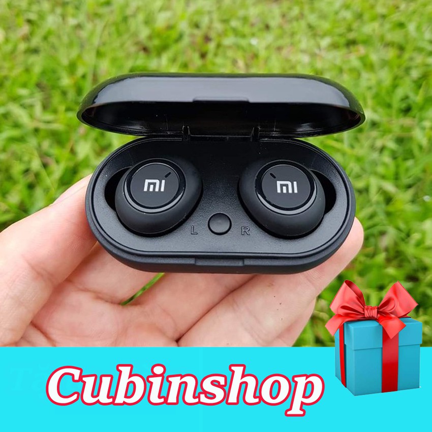 TAI NGHE BLUETOOTH 5.0 AIRDOTS REDMI 2 - Công Nghệ 5.0 Kèm Đốc Sạc ,Cảm Biến Tự Động